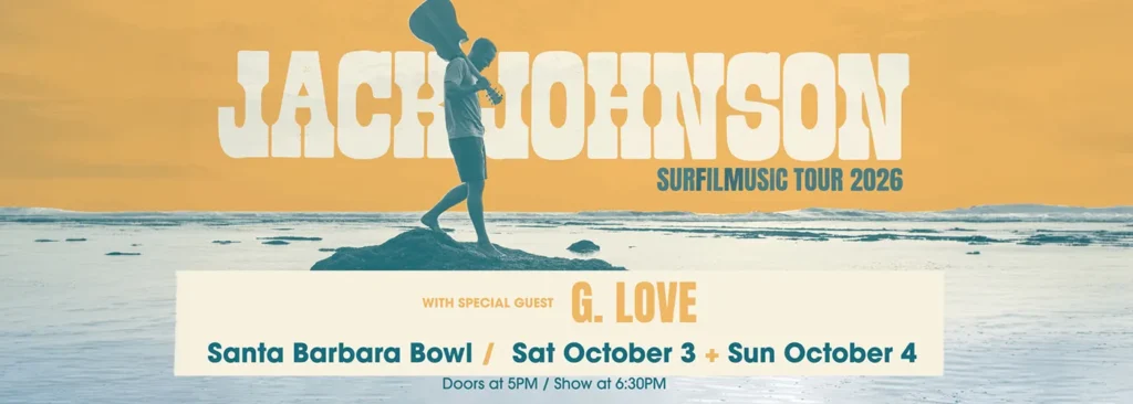 Jack Johnson at Santa Barbara Bowl