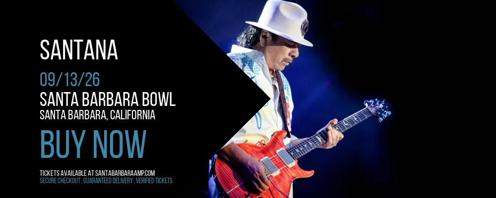 Santana at Santa Barbara Bowl