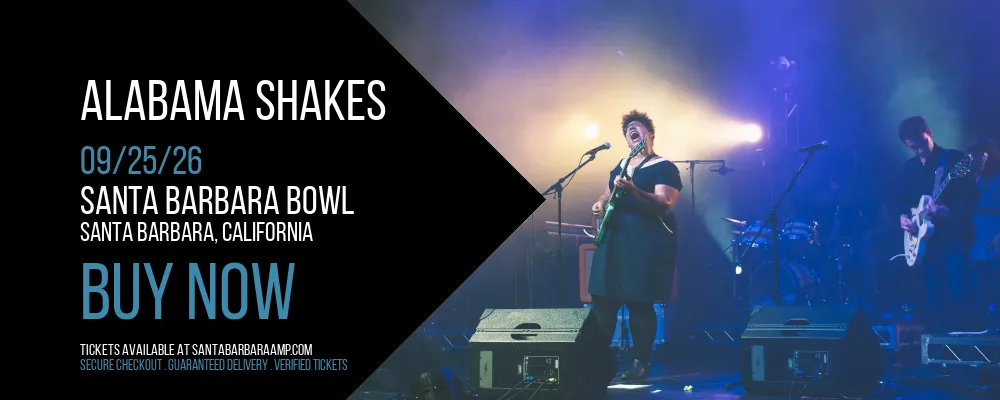 Alabama Shakes at Santa Barbara Bowl