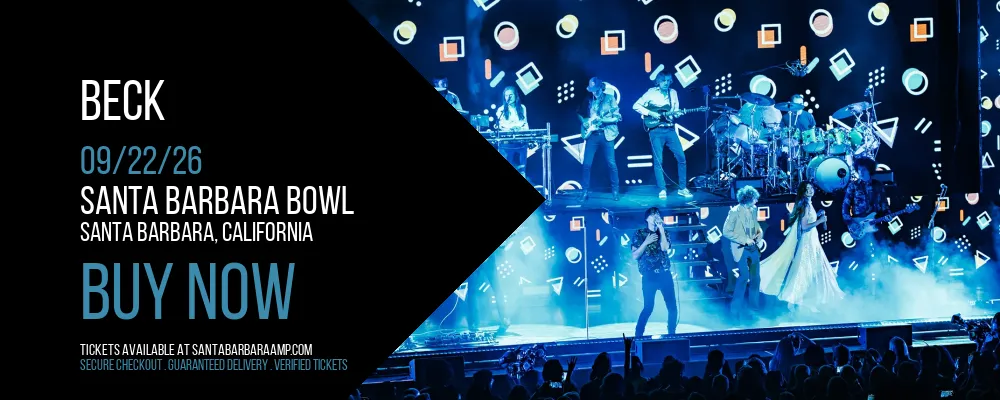 Beck at Santa Barbara Bowl