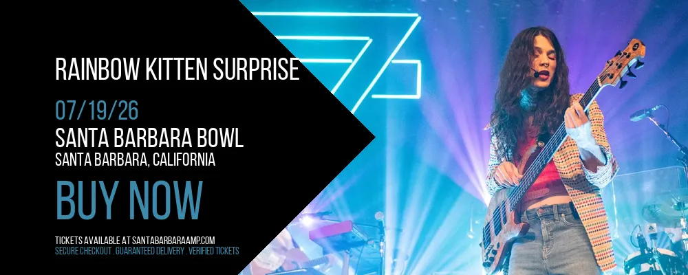 Rainbow Kitten Surprise at Santa Barbara Bowl
