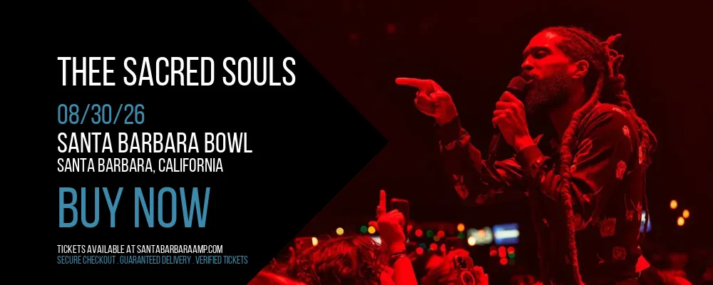 Thee Sacred Souls at Santa Barbara Bowl